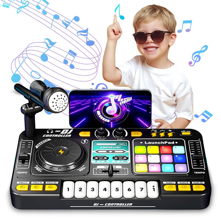 Dečiji DJ Mikser – Interaktivna Muzička Igračka sa Efektima i Dugmićima