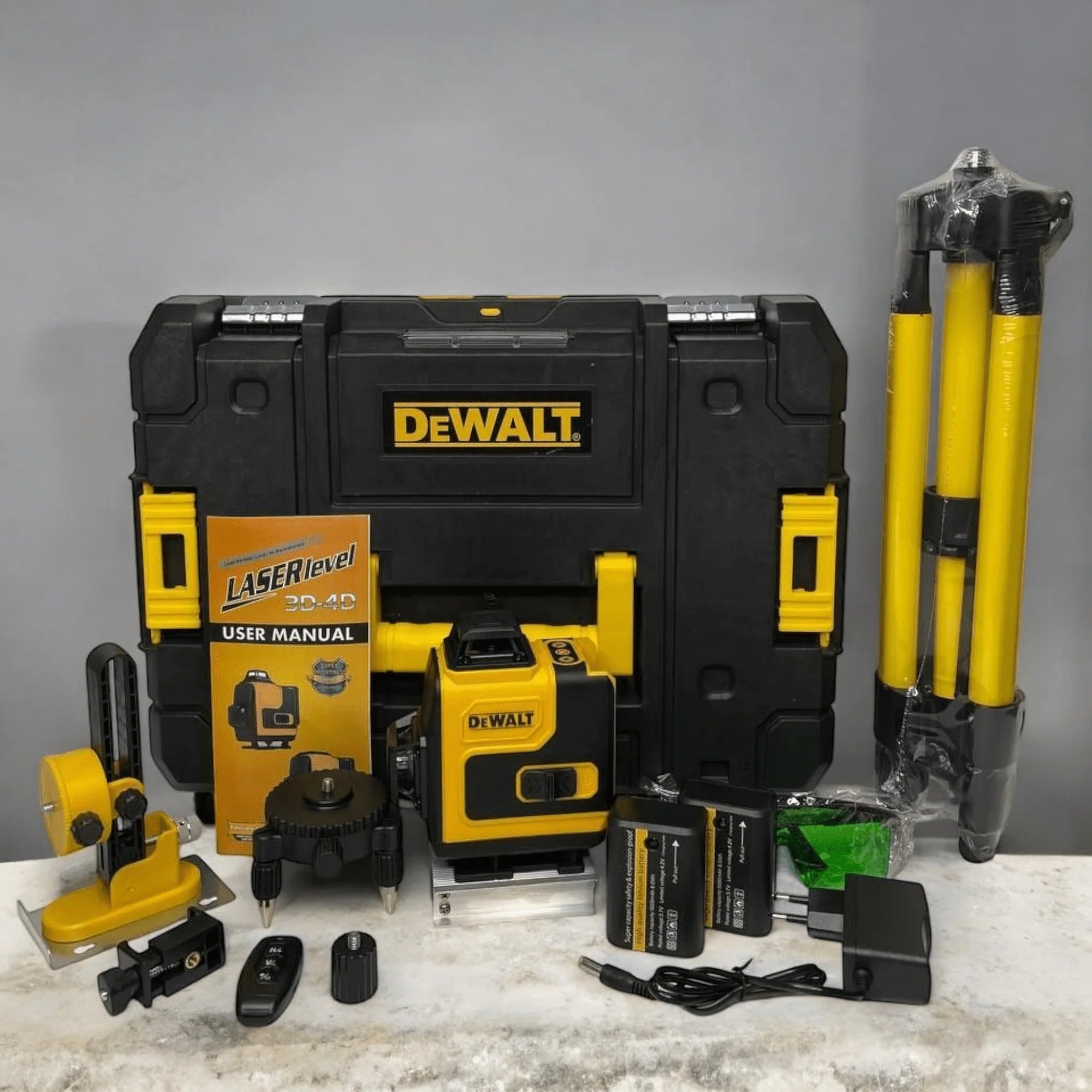 DeWalt Laser za nivelaciju 4D 16 Linija Digitalni sa stalkom