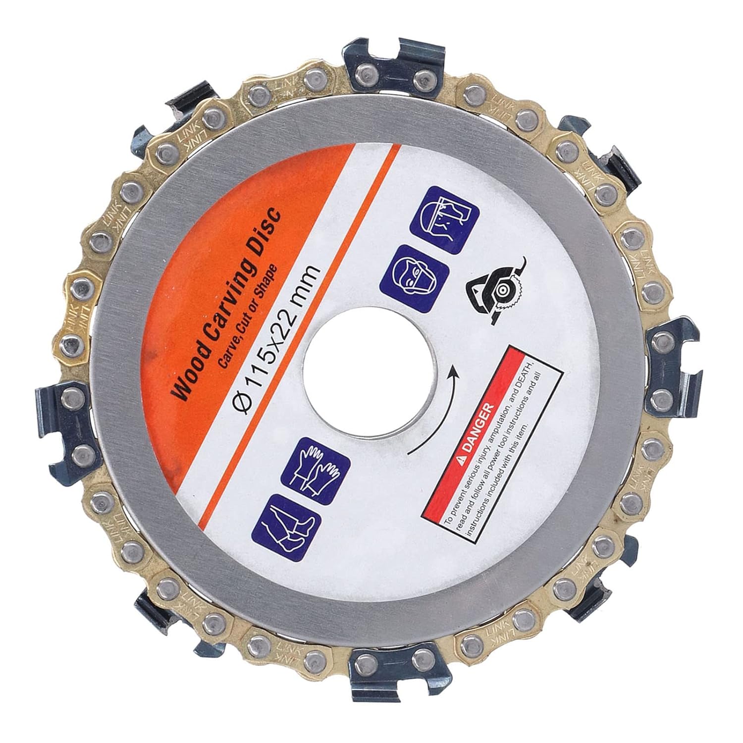 Disk sa lancem testera za drva za brusilicu
