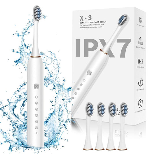X3 Električna Četkica za Zube sa 4 Nastavka