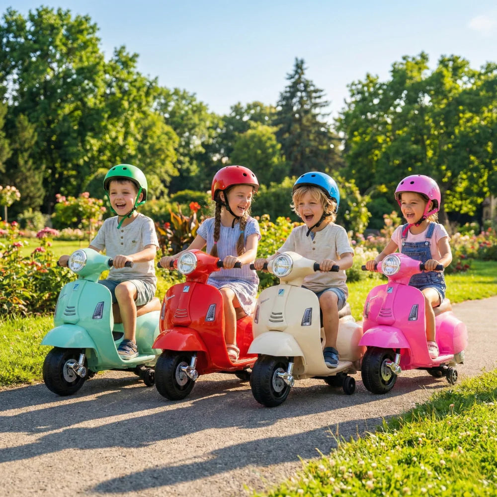 Električna Vespa skuter za decu