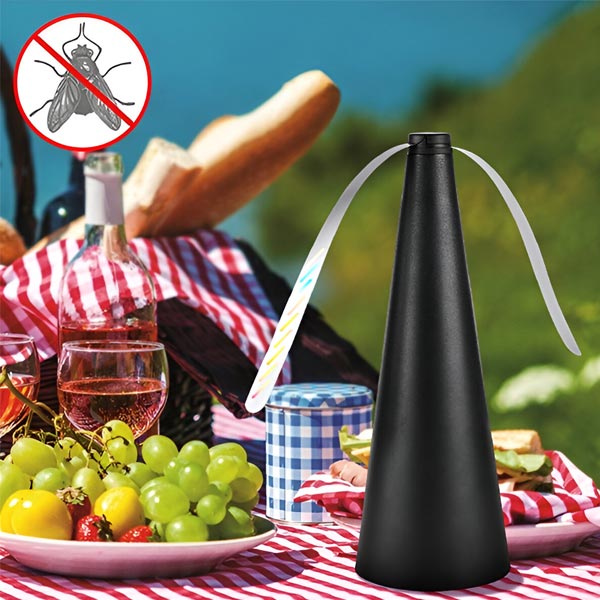 InsecFan Ventilator Protiv Muva za Sto – Zaštita Hrane Bez Hemikalija | Tihi Fly Fan za Terasu, Kuhinju i Piknik