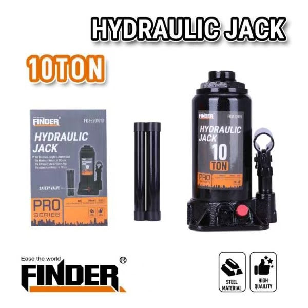 Finder Hidraulična Dizalica 10T Pro Series – Profesionalna Dizalica za Auto, Kombi i Radionicu