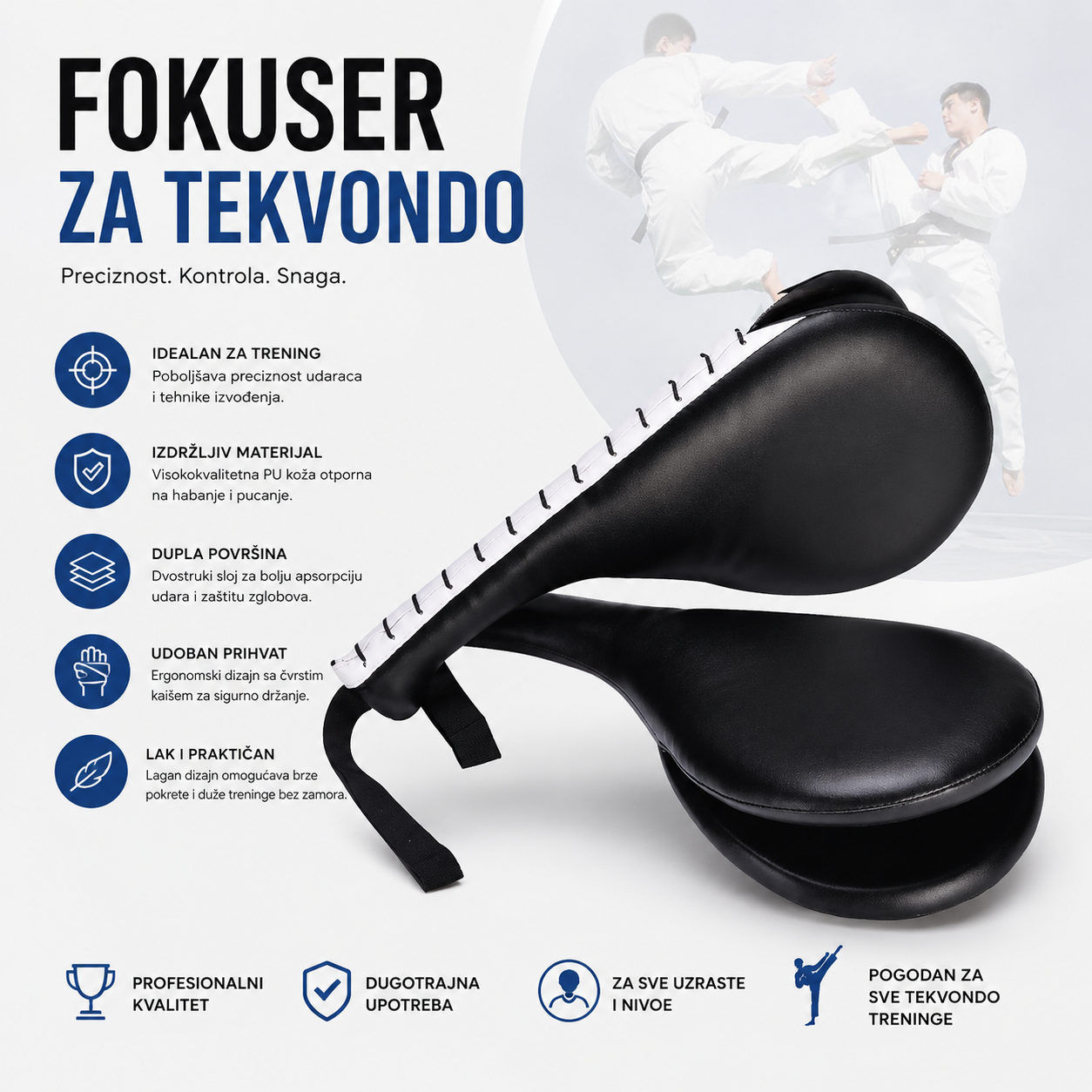 Fokuseri za Tekvondo i Borilačke Veštine