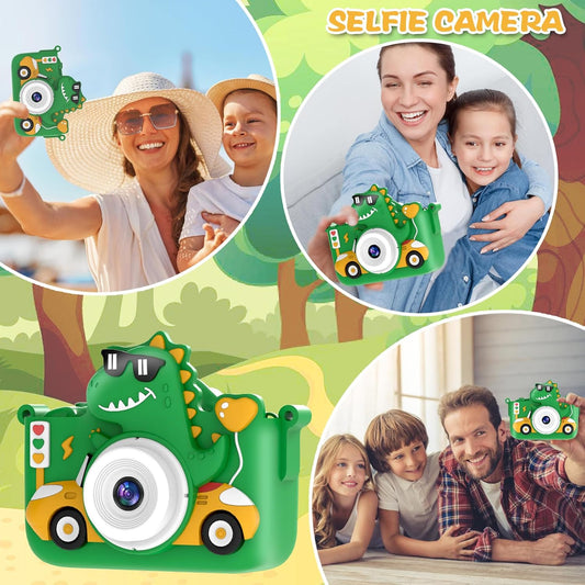 Fotoaparat dinosaurus u autu