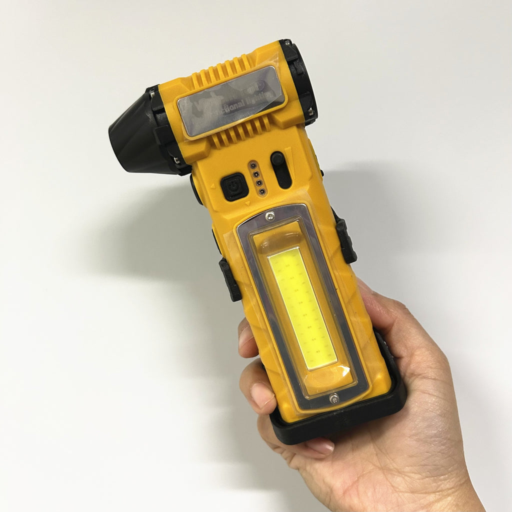 F020 Turbo Ventilator 10u1 „Violent Fan“ – Snažna Duvalica sa LED Svetlom, Punjenje USB-C