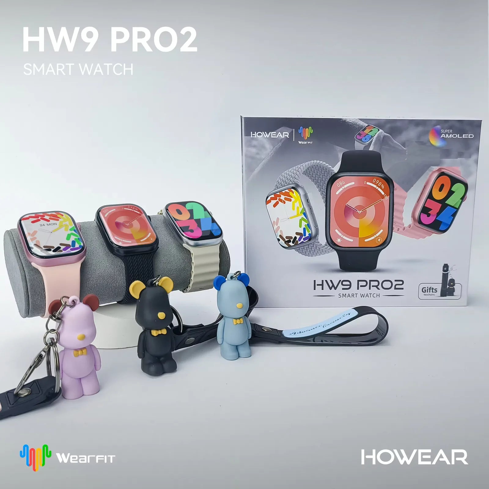 Pametni sat HW9 Pro 2 + 3 narukvice