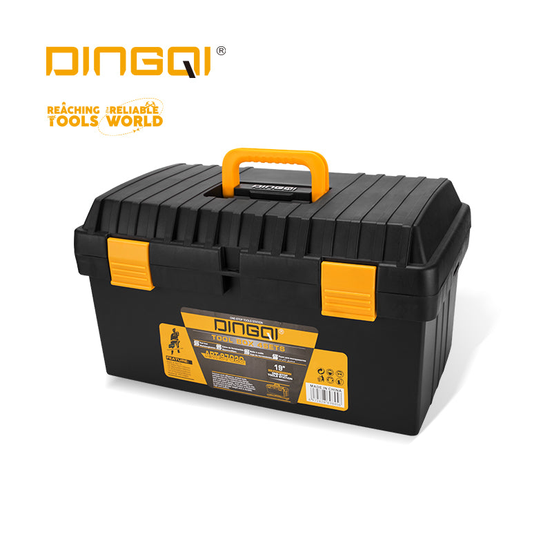 DINGQI alatni kovčeg 4 u 1 – teški plastični kofer, veličine 13", 15", 17", 19"