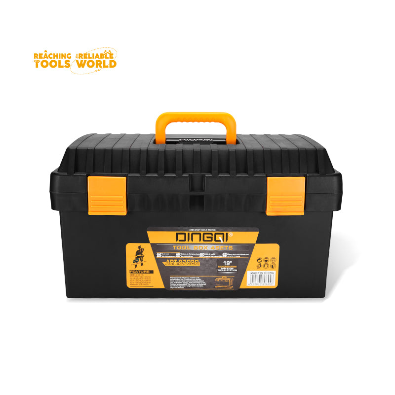 DINGQI alatni kovčeg 4 u 1 – teški plastični kofer, veličine 13", 15", 17", 19"