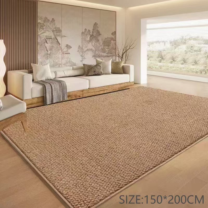 Premium Dekorativni Tepih 150x200 cm – Bež, Bela i Siva Boja