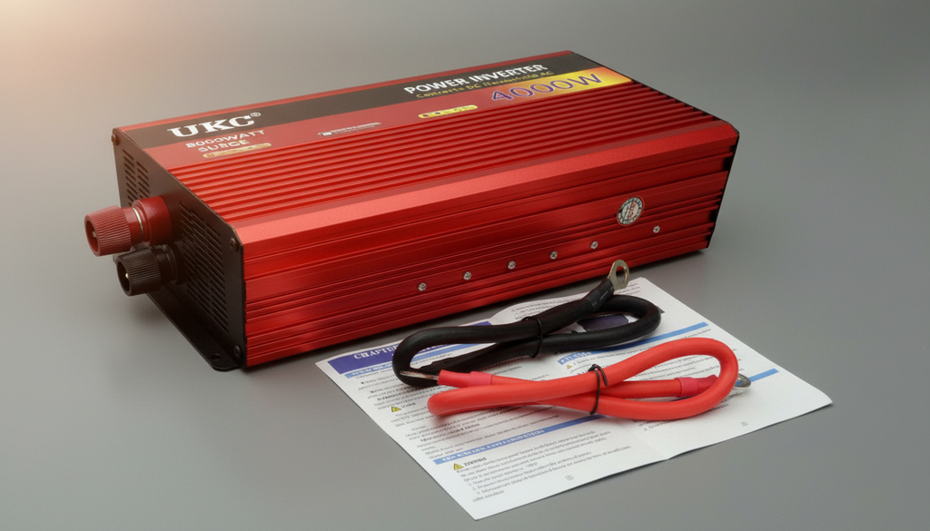 Inverter Pretvarač Napona 12V na 220V 4000W – Snažan Power Inverter za Auto, Kamion i Kampovanje