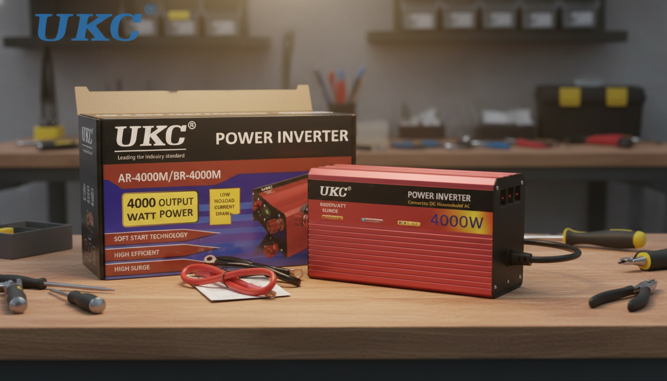 Inverter Pretvarač Napona 24V na 220V 4000W – Snažan Konverter za Auto, Kamion i Kampovanje