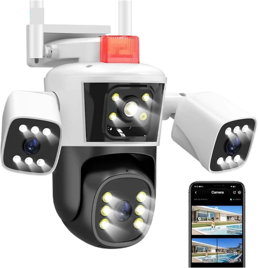Ip kamera PTZ kamera BULLET 25MP 4 sociva i 4 kamere 4K