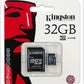 KINGSTON Memorijska kartica MicroSD 32GB + adapter