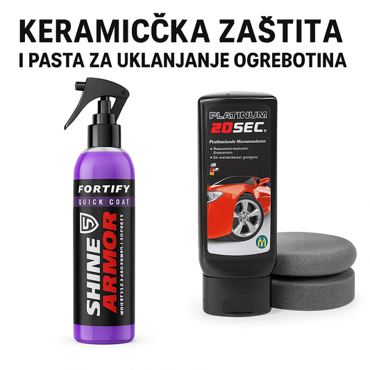 Keramicka zastita i pasta za uklanjanje ogrebotina