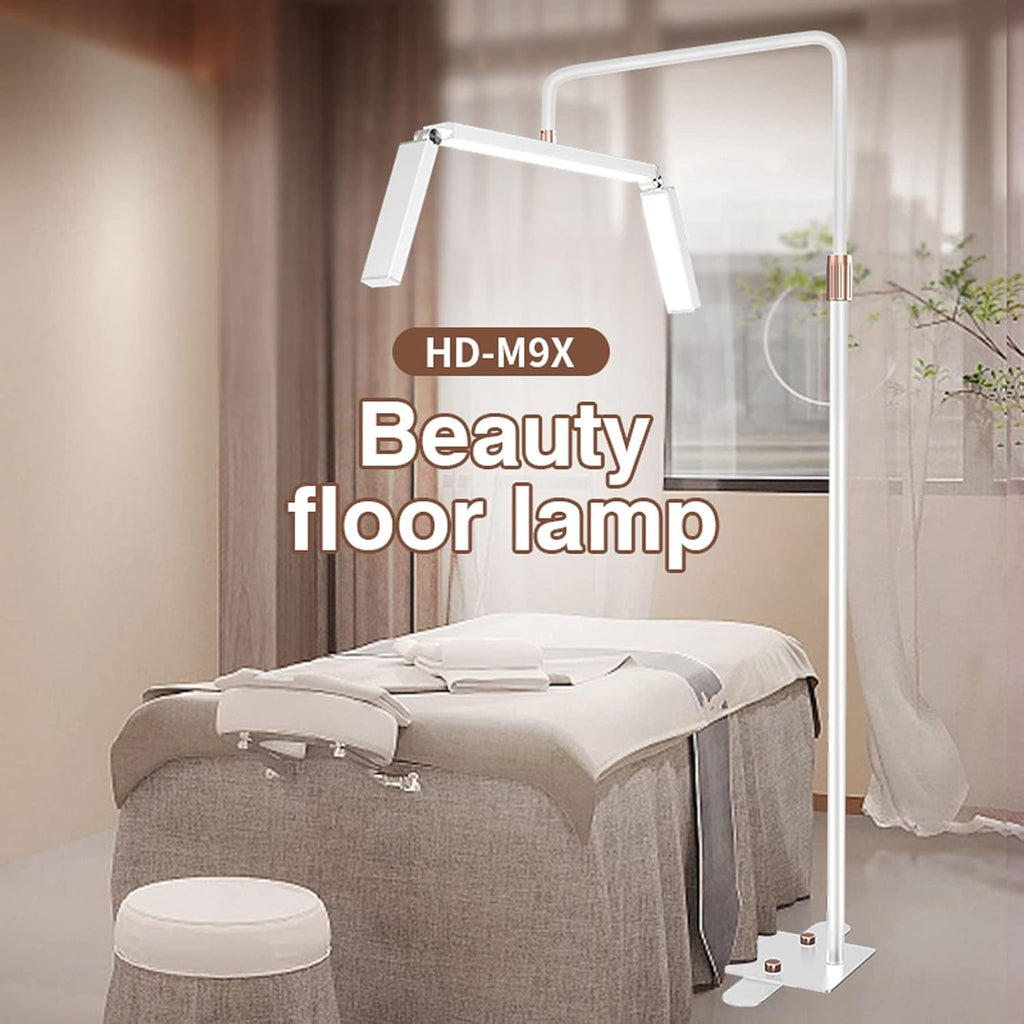 LED Podna Lampa za Trepavice Trokraka 23" Profesionalno Beauty Osvetljenje