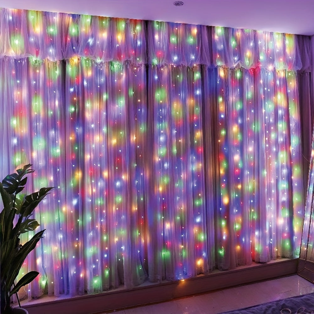 LED zavesa novogodisnja 3x3 metara RGB Sarena