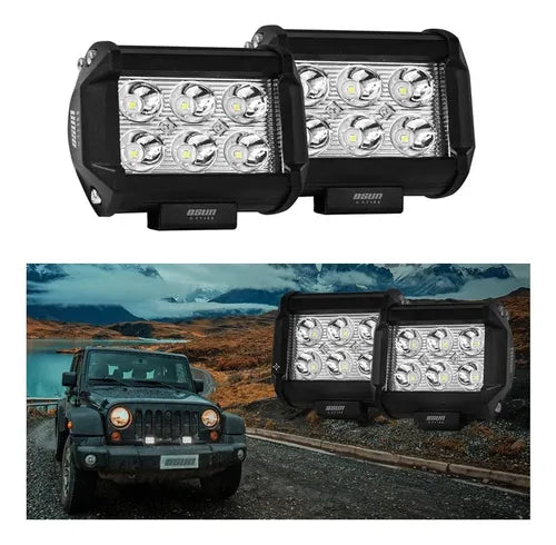 Led bar 18W radni far 12V 24V – Kokos Shop
