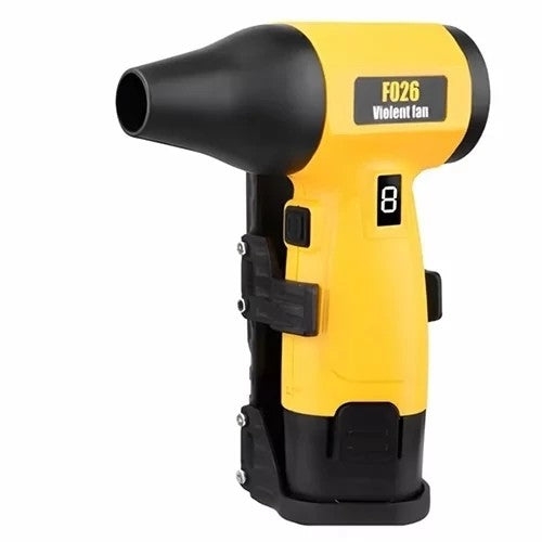 Mini Turbo Jet Ventilator F026 – Snažan Prenosivi Bežični Ventilator Velike Brzine