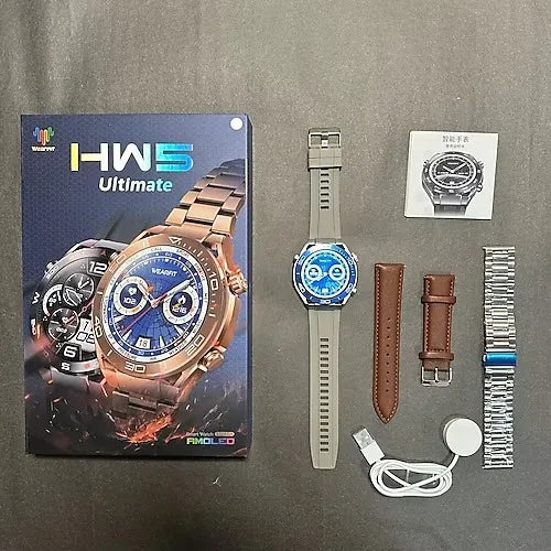 Pametni Sat HW5 Ultimate sa 3 narukvice