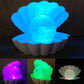 Led RGB lampa u obliku skoljke