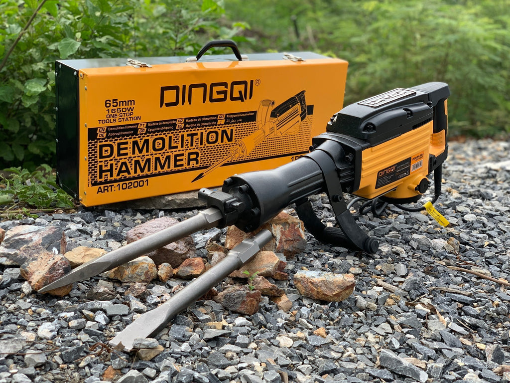 Pikamer DINGQI 1650W 52J – Hilti Tip Razbijač Betona + Pribor