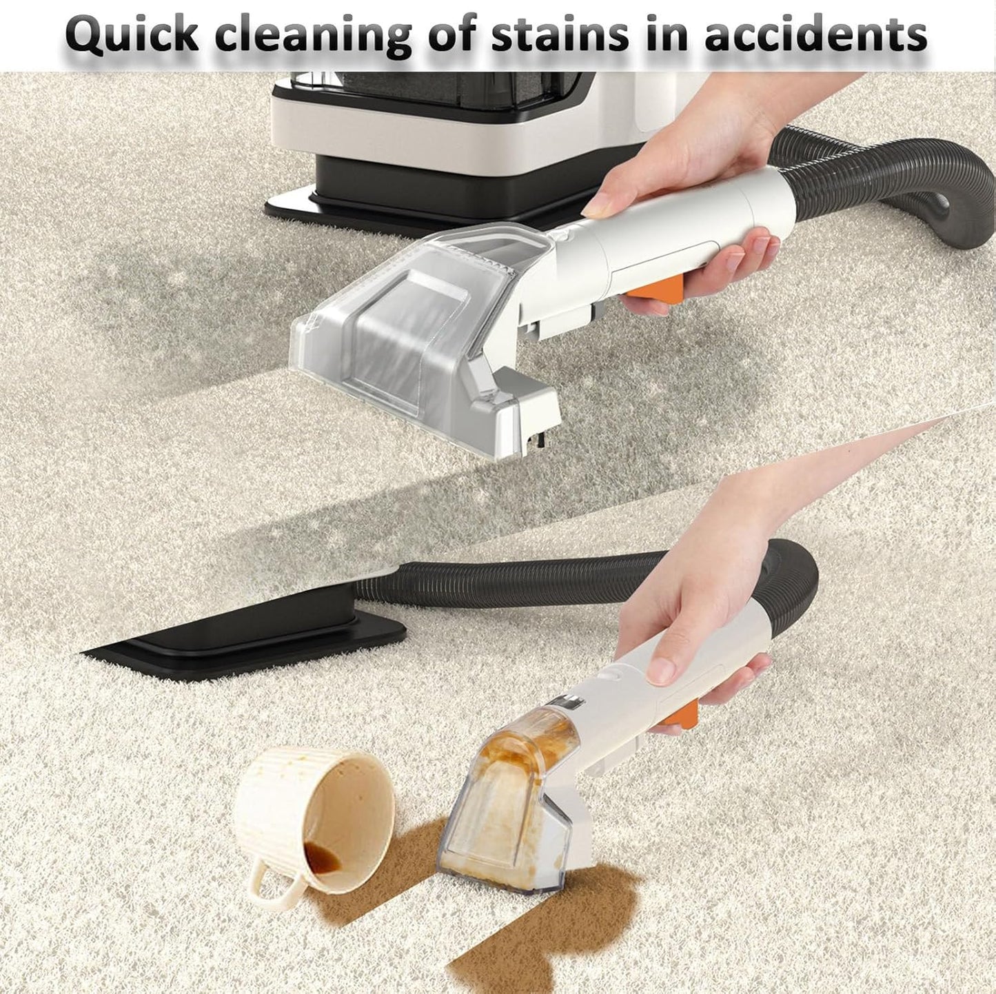 Prenosivi Usisivač za Dubinsko Pranje – Za Čist Dom i Auto Bez Muke