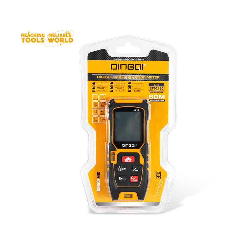 Profesionalni Laserski Merač Udaljenosti DINGQI – 60 m