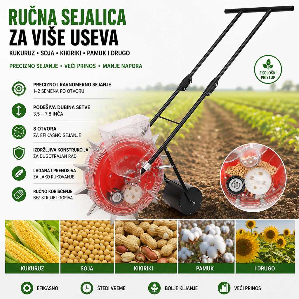 Ručna Sadilica za Kukuruz