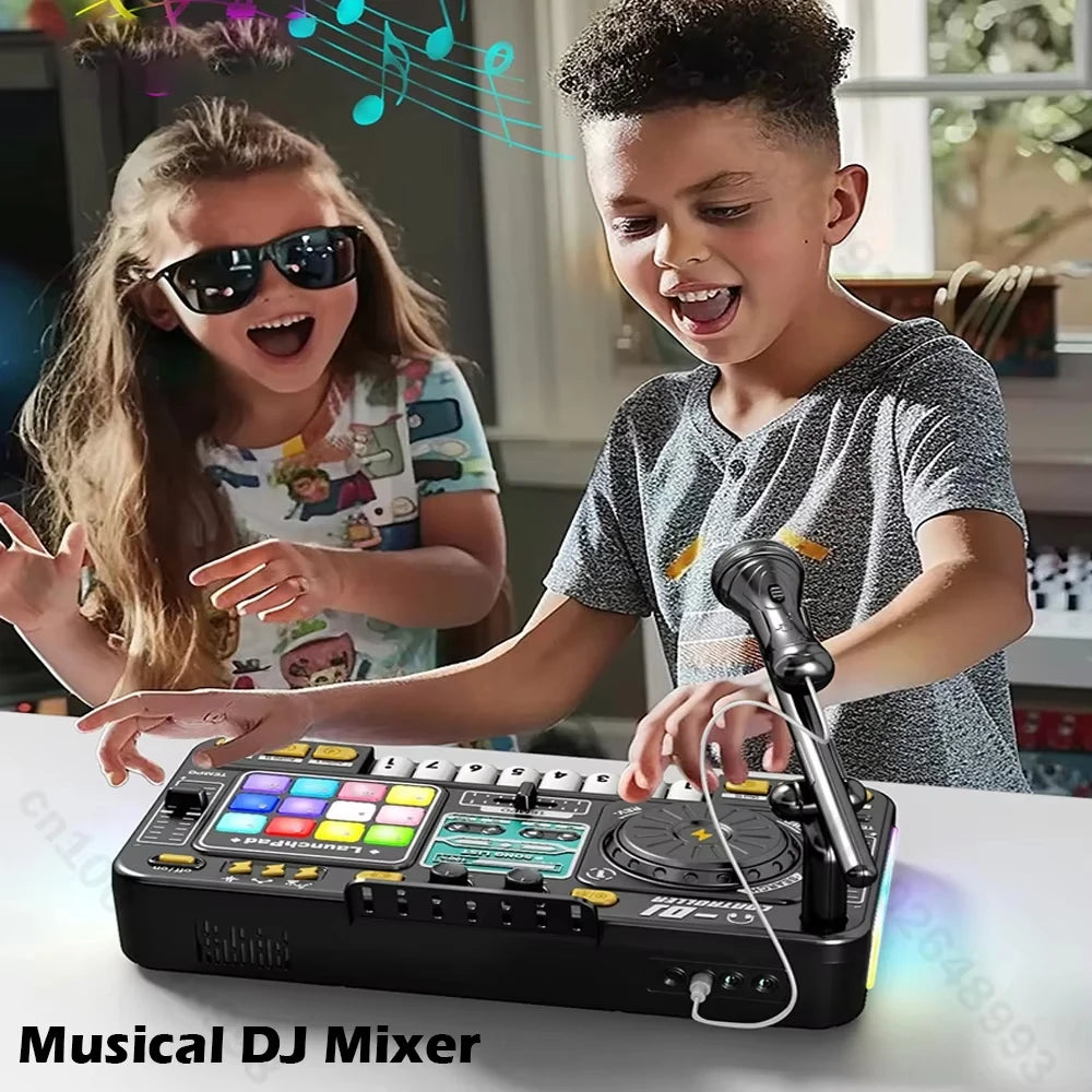 Dečiji DJ Mikser – Interaktivna Muzička Igračka sa Efektima i Dugmićima