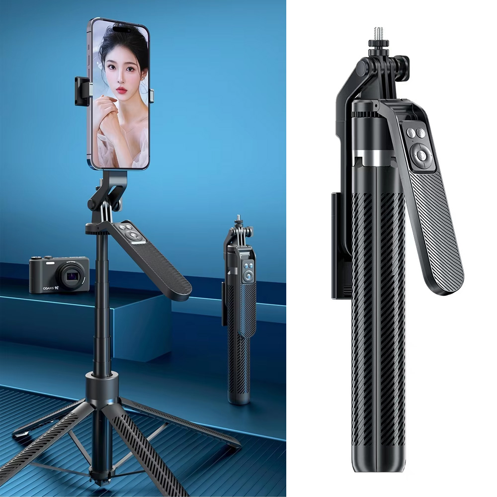Selfie Stick i Tripod za Telefon 180cm – Stabilni Stativ za Snimanje Videa, Fotografije, TikTok i Vlog
