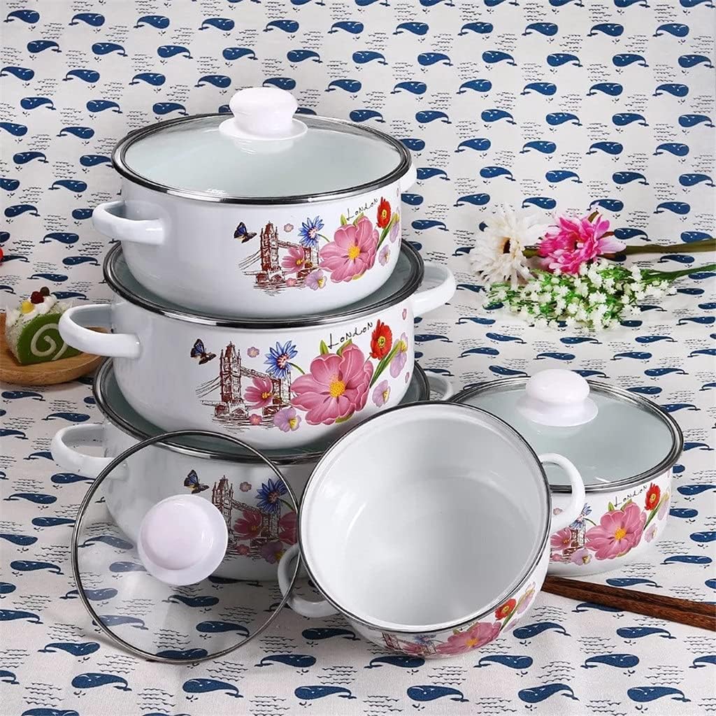 Set Emajliranih Šerpi – 5 Delova