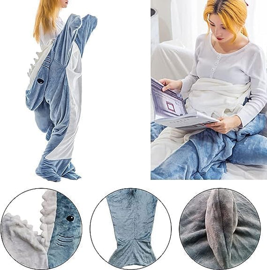 Shark Blanket - Dečije ajkula ćebe