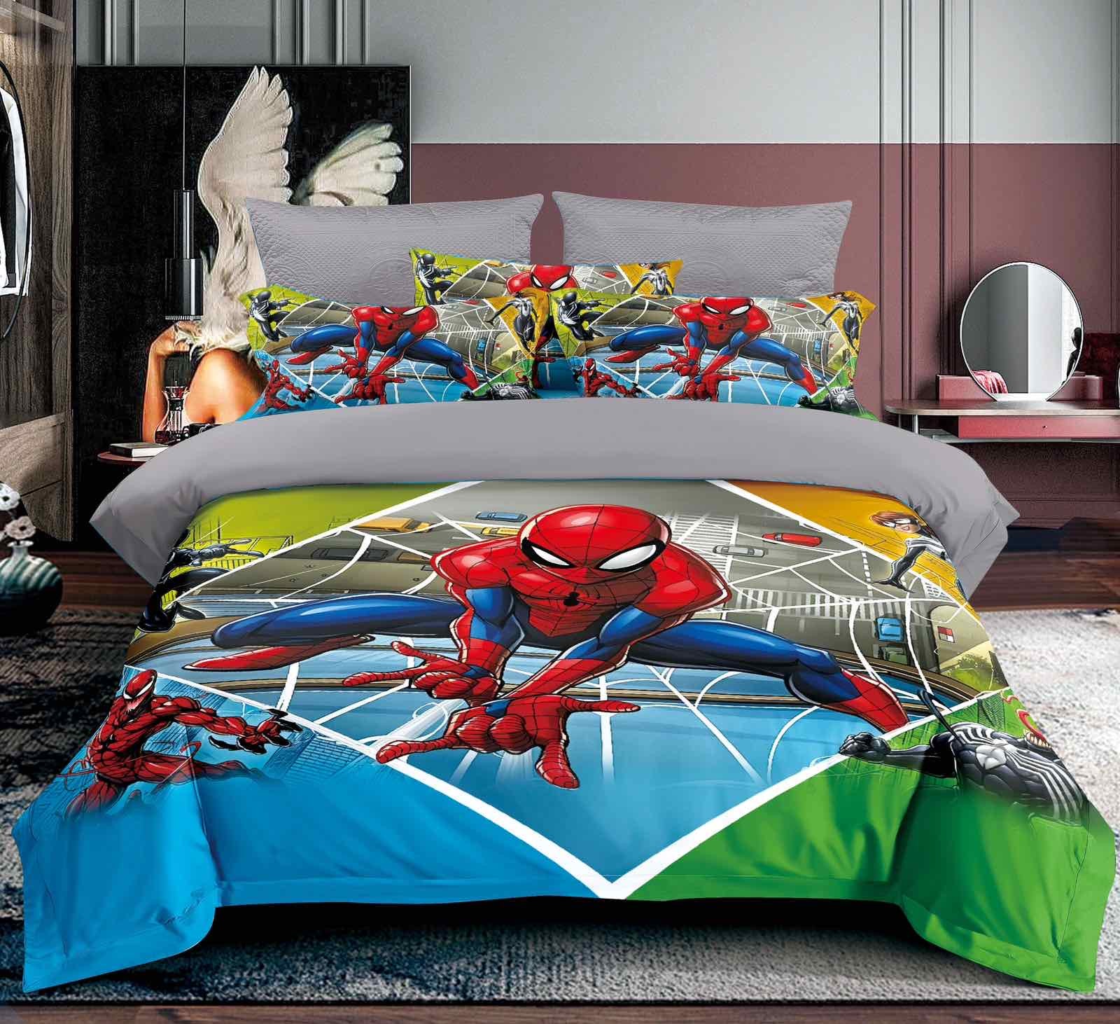 Spider-Man Dečija 5D Posteljina – Mekana, Udobna i Savršen Poklon za Decu