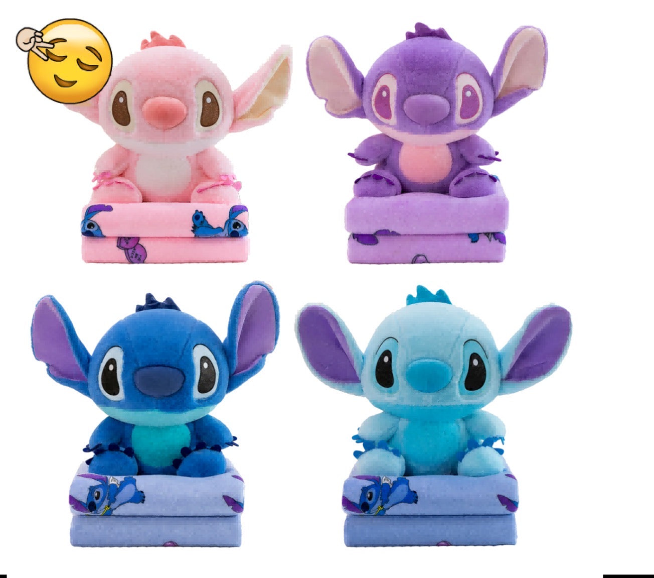 Stitch sa Ćebetom – Mekani Plišani Jastuk i Pokrivač za Decu