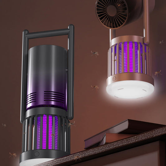 Višenamenska Lampa za Komarce sa Ventilatorom i LED Noćnim Svetlom