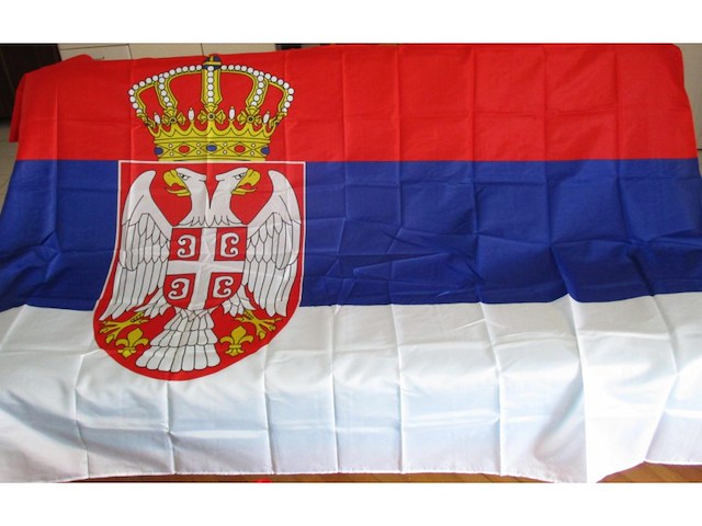 Zastava Srbije dvostrana 250 × 150 cm