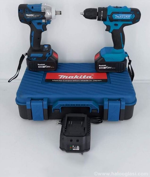 Aku set Makita Odvijač + Srafilica busilica 128v