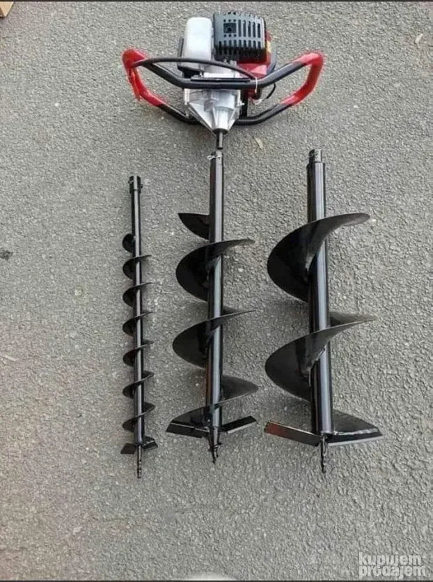 Benzinski busac rupa sa 3 burgije 4,8kw