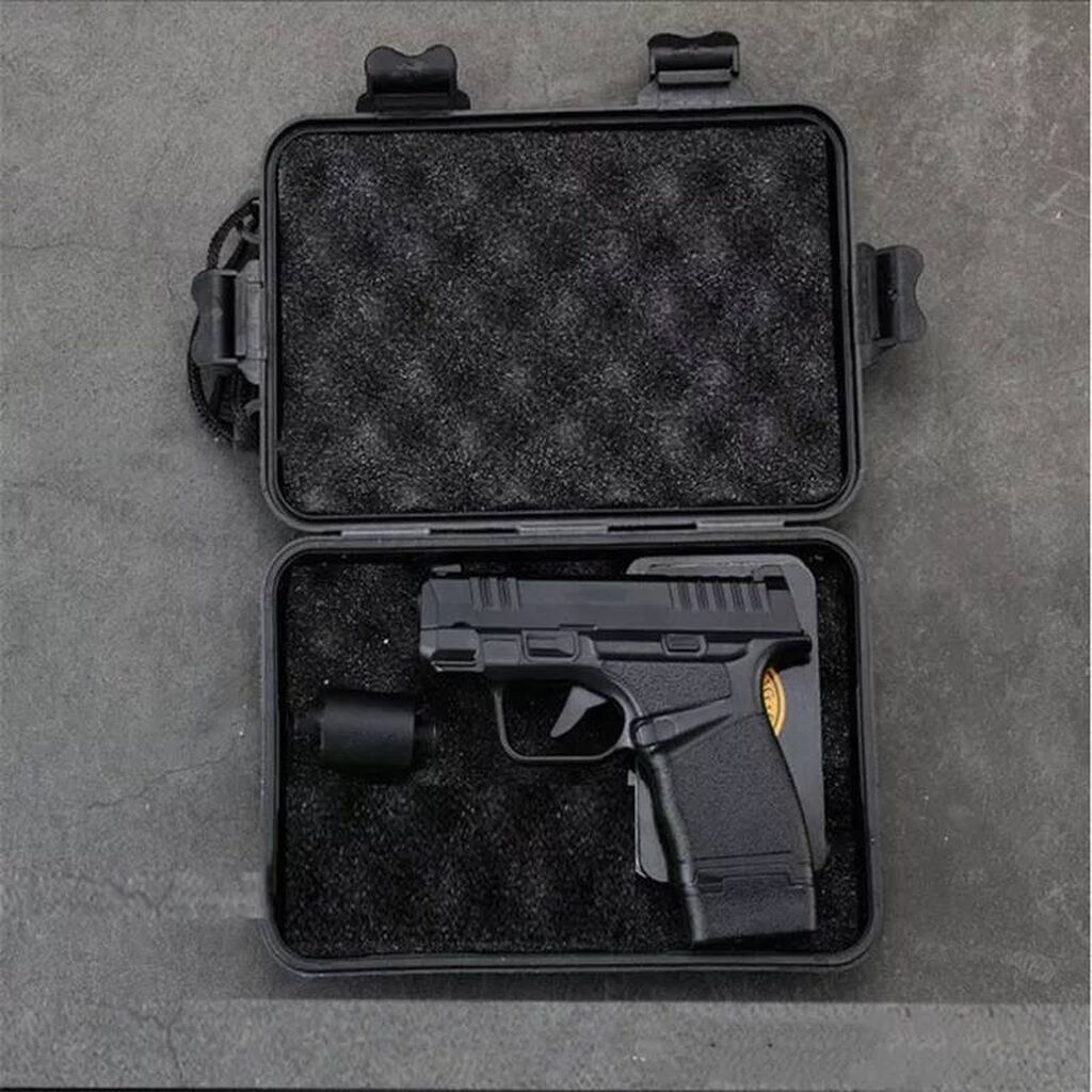Pistolj upaljac brener metalni u koferu