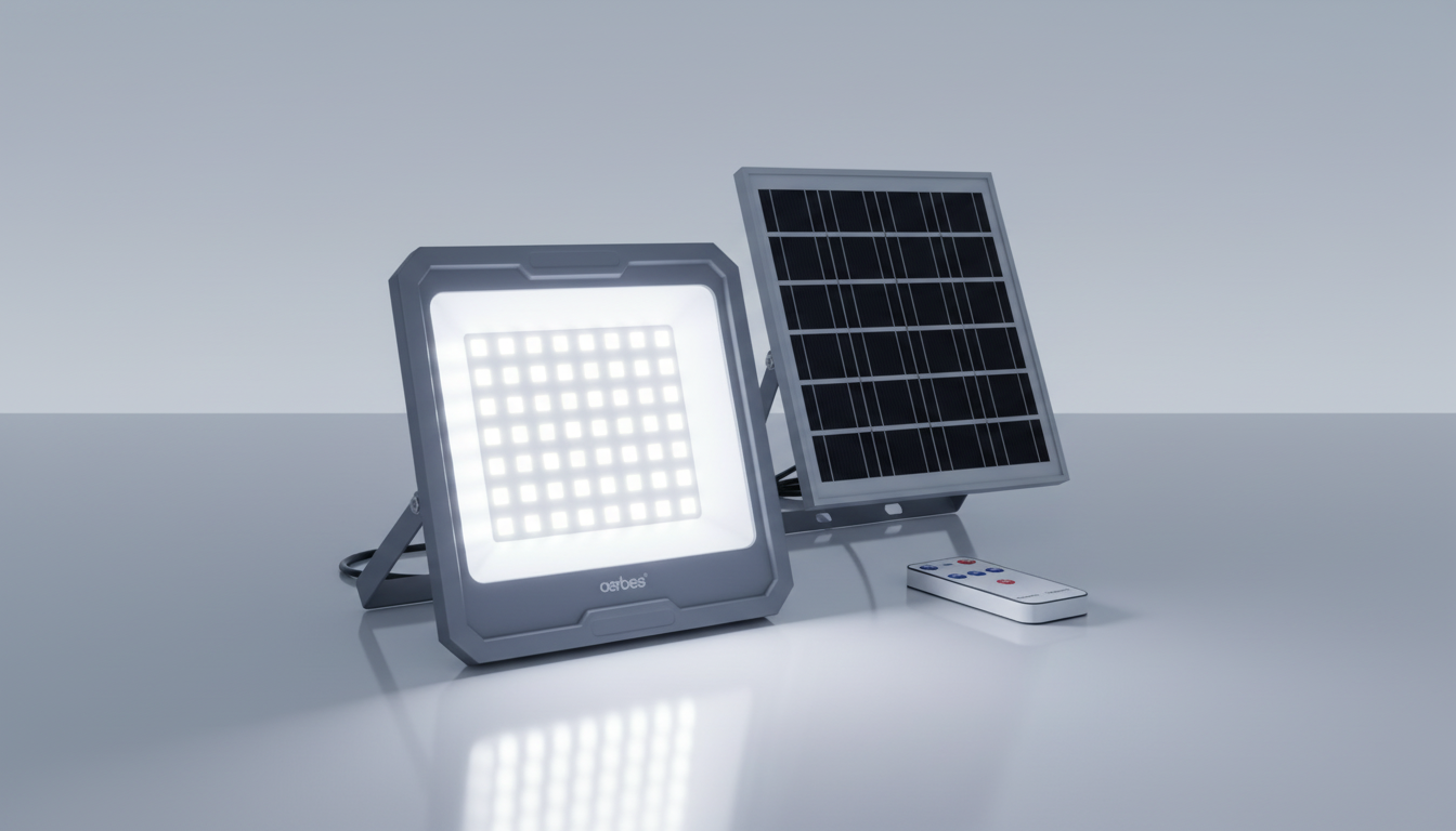 Solarni LED Reflektor sa Odvojenim Panelom – Jako Osvetljenje, Ušteda Struje, Vodootporan