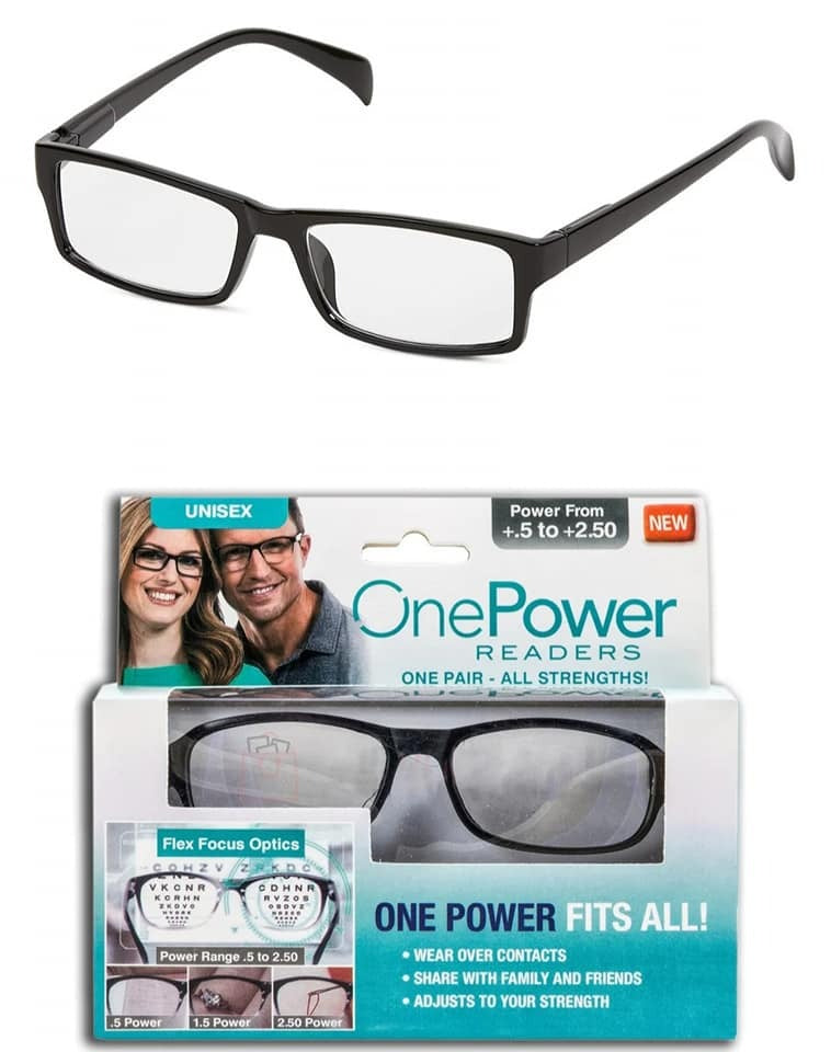 One Power naočare sa fleksibilnim fokusom 1+1 Gratis
