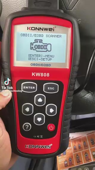 Autodijagnostika AUTO DIJAGNOSTIKA OBD 2 Konnwei KW808