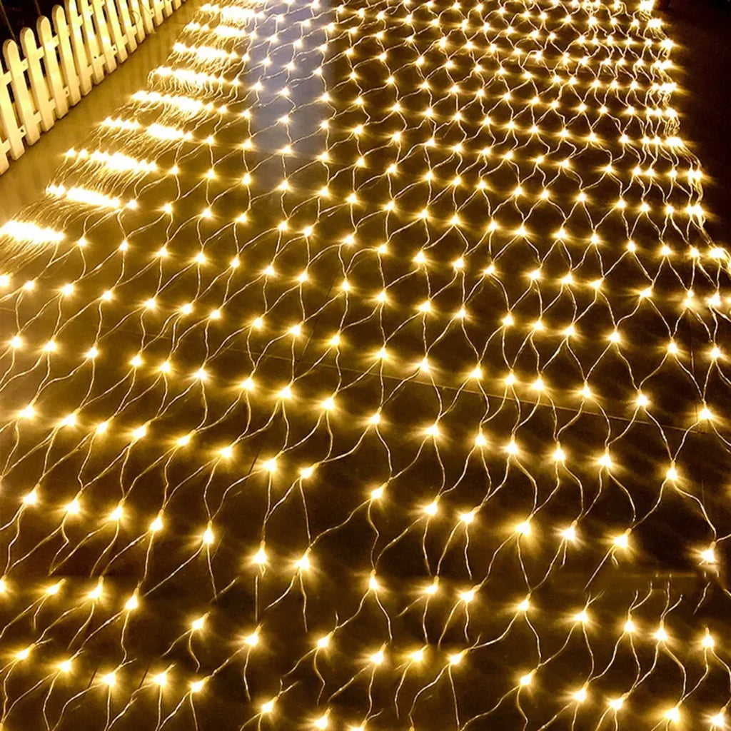 Novogodišnje LED lampice mreža 3x2,5m