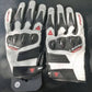 Dainese rukavice za motor kozne Bele