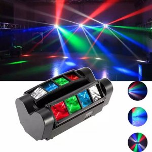 Led roto glava Spider 8x3w RGB Rasveta – Kokos Shop